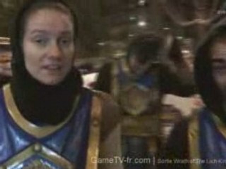 Wrath of The Lich King Lancement Paris 2008 Preview