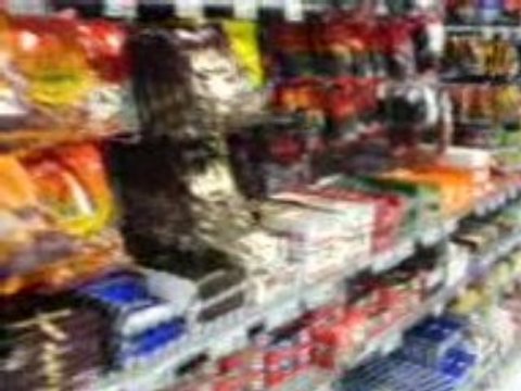 Confiseries au supermarché finlandais