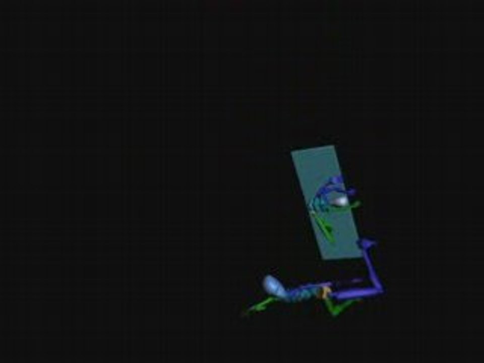 Animation 3D OverBoard Project Coup d'épée Jeremy HUART