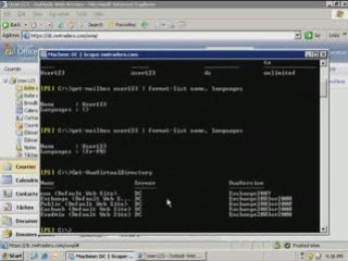 How to set the default language for OWA 2007