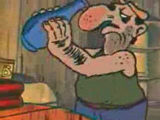 La grosse mite. humour