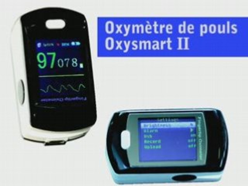 oxymètre de pouls Oxysmart II chez NMmedical