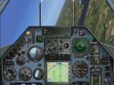Flight simulator flight demo