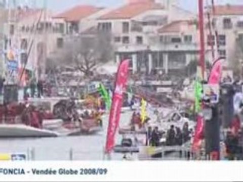 départ des sables foncia michel desjoyeaux