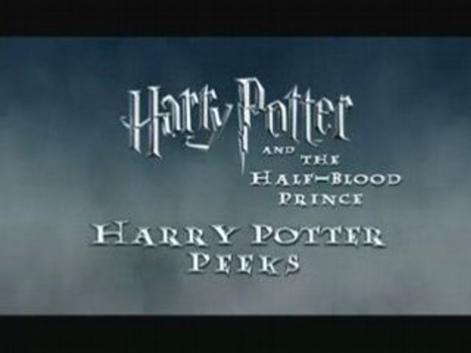 Extraits Harry Potter and the Half Blood Prince sneak peek