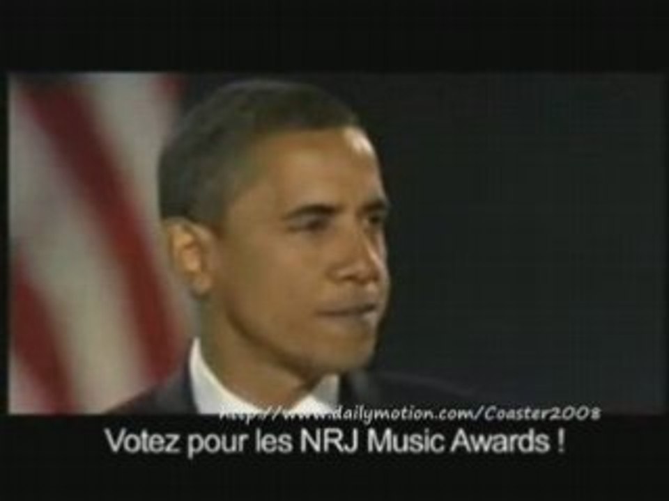 Barack Obama pour les NRJ Music Awards !!!