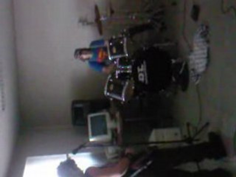 Répétition batterie guitare