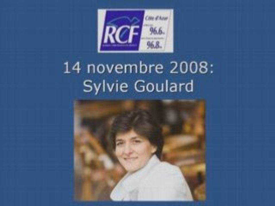 Forum RCF Côte d'Azur: Sylvie Goulard 2/3