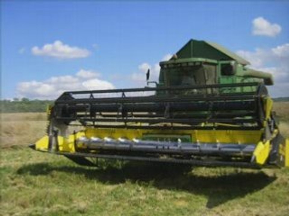 Moisson du Colza avec john deere  (WTS9660)