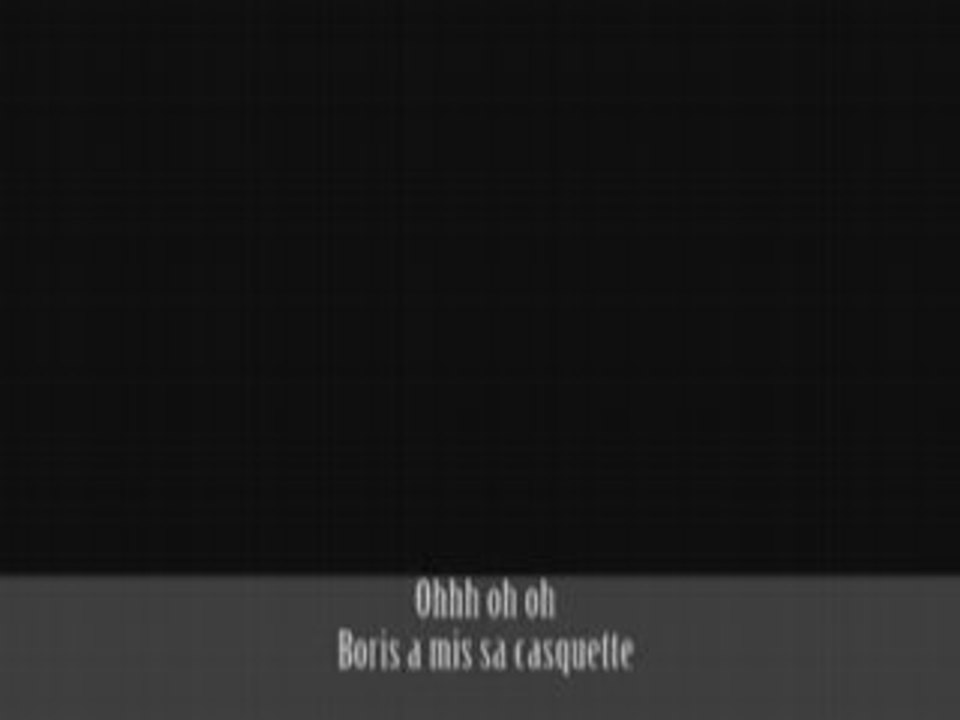 Boris Song' LE KARAOKE