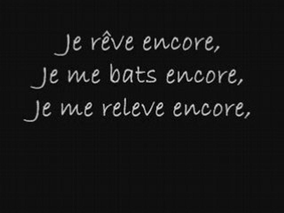 KENZA FARAH - J'essaie encore