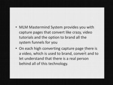 MLM Mastermind System. Residual Income & Personal Branding