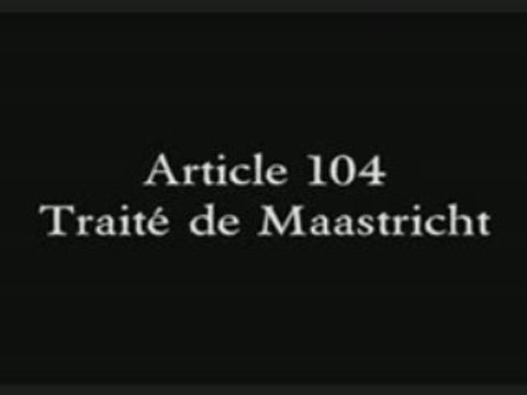 MAASTRICHT-LISBONNE-ARTICLE 104