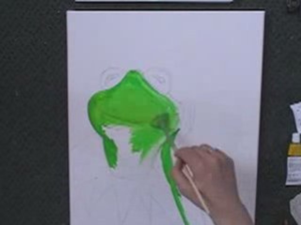 Comment peindre Kermit la grenouille