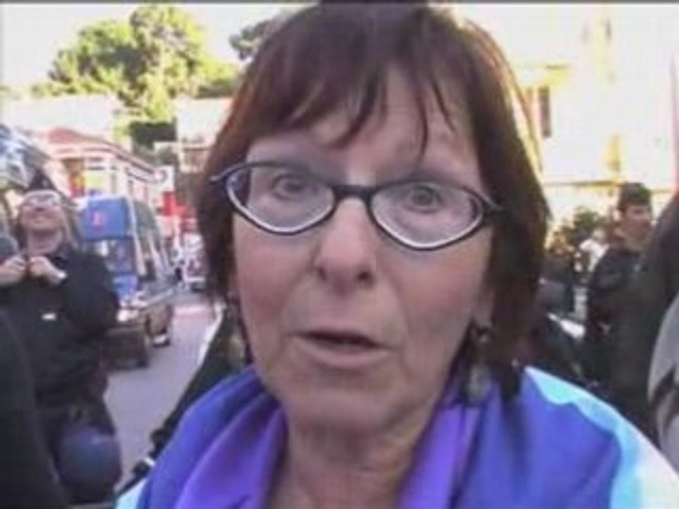 Manifestation à Monaco, contre les paradis fiscaux