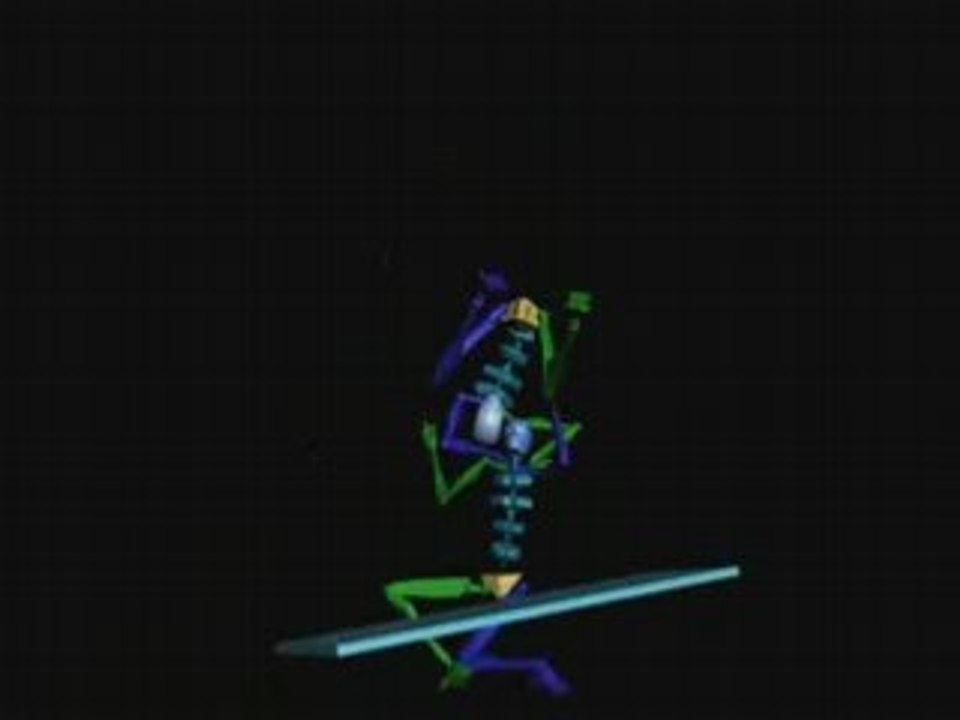 Animation 3D OverBoard Project Acrobatie Jeremy HUART