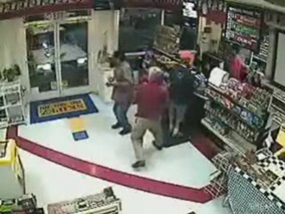 Dumb Woman Destroys Gas Station