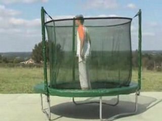 Petit trampoline qualité avec filet