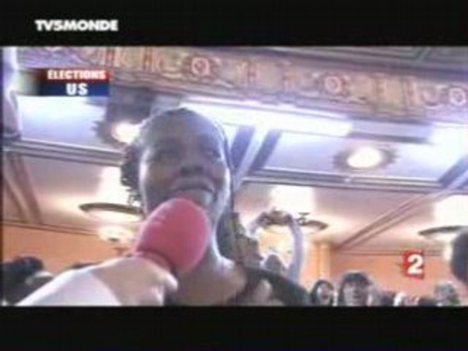 Barack Obama Gagné l'éléction Présidentelle USA 2008 2