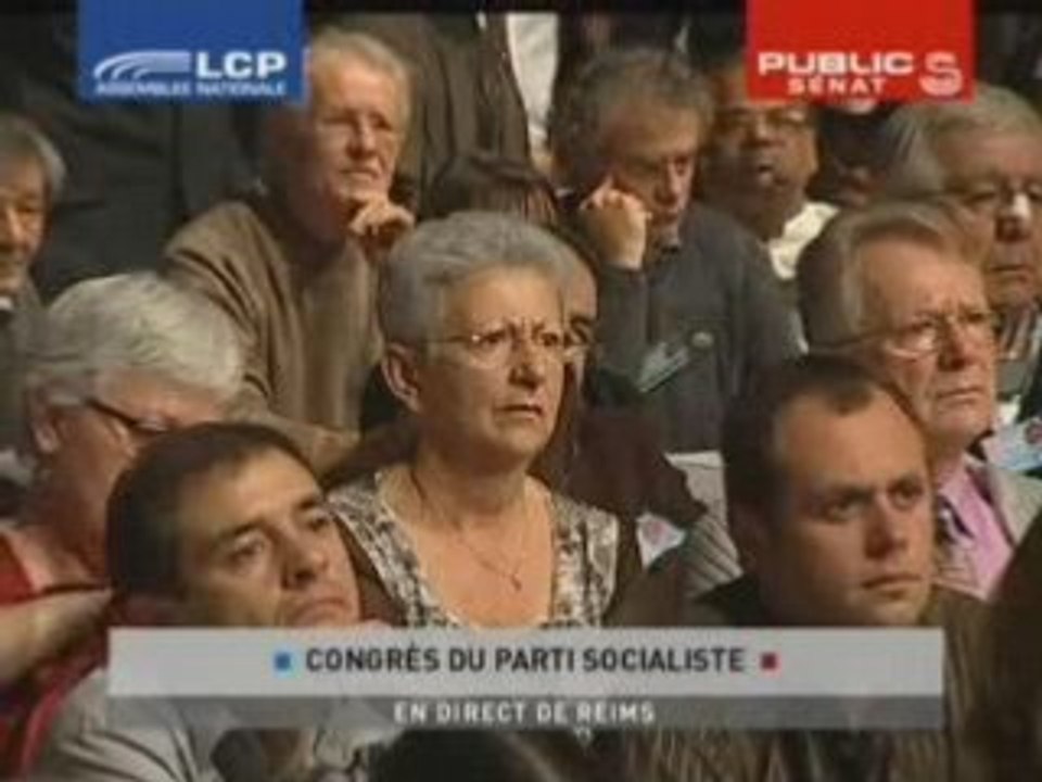 Discours de Ségolène Royal au Congrès de Reims du PS