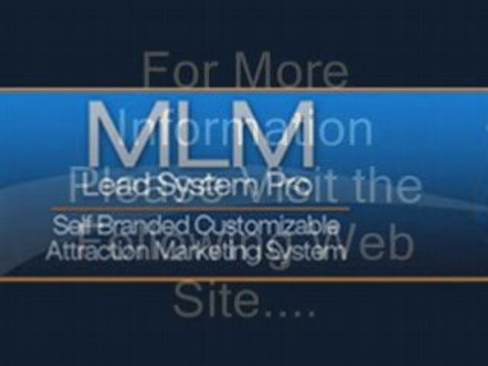 MLM Business Domination Audio # 1