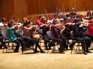 Orchestre Jeunes ONL Toussaint 08 Dvořák 2ème mvt (un bout)