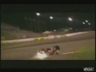 Biker Suffers Embarassing Accident