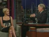 Paris Hilton on Late Show w- David Letterman May 8 2008