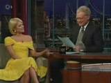 Paris Hilton returns on Late Show w- David Letterman ...