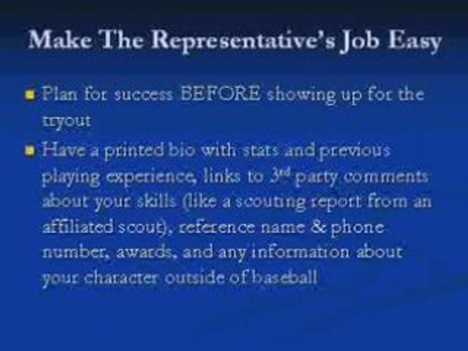 Independent Baseball Tryouts - What Happens After The Tryout