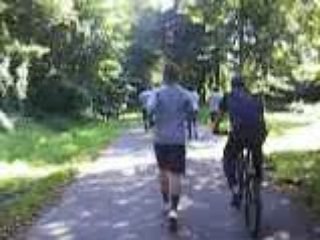 decrassage PSG dans la foret de saint germain