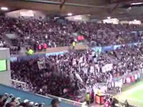 HAC-PSG 15/11/2008 Entrée des joueurs+Tifo Havrais