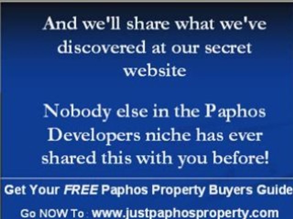 Paphos Estate Agents