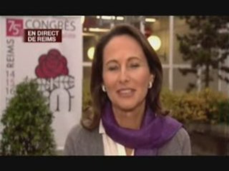 Congrès du PS : Ségolène Royal sur France 2 (partie 1)