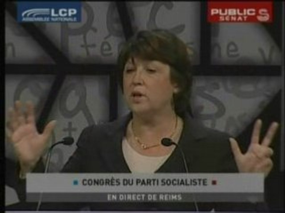 3 Martine Aubry à Reims révèle ses qualités de leadership
