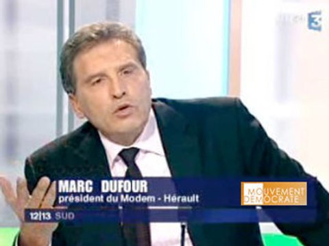HERAULT- 2008 - Marc Dufour - Président départemental invité de France 3 AGDE