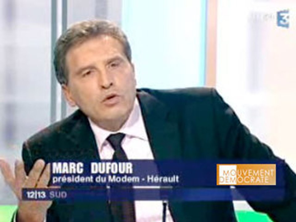 HERAULT- 2008 - Marc Dufour - Président départemental invité de France 3 AGDE