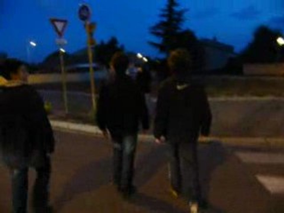 On marche et soudain...