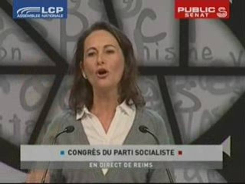 Ségolène Royal - Profession de foi - Reims