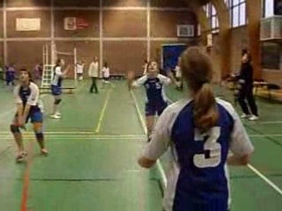 Echauffement VB Roncq - VBC Bellaing