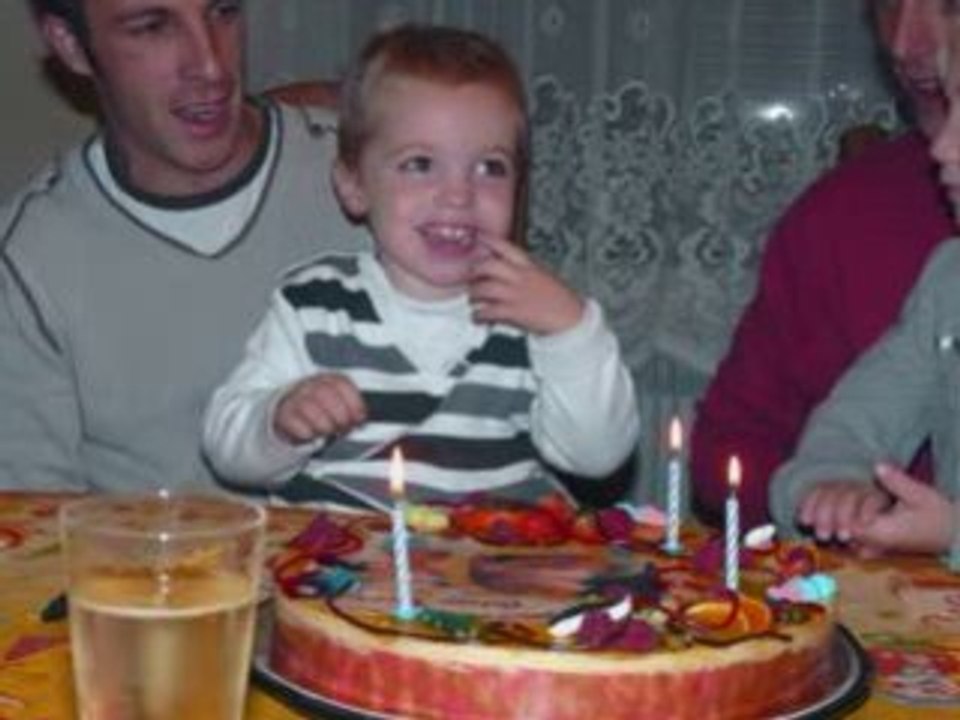 Anniversaire Célian 3 ans