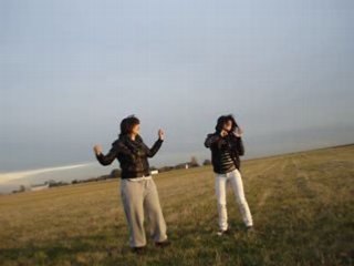 Cassandre and me left and right clip