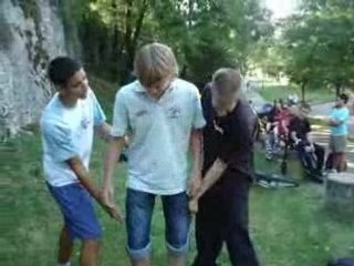 Hugues premier salto arrière