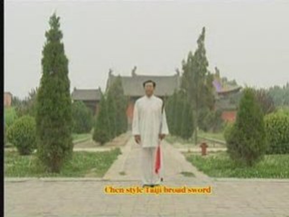 Taiji Style Chen : Wang Xian maniant le sabre