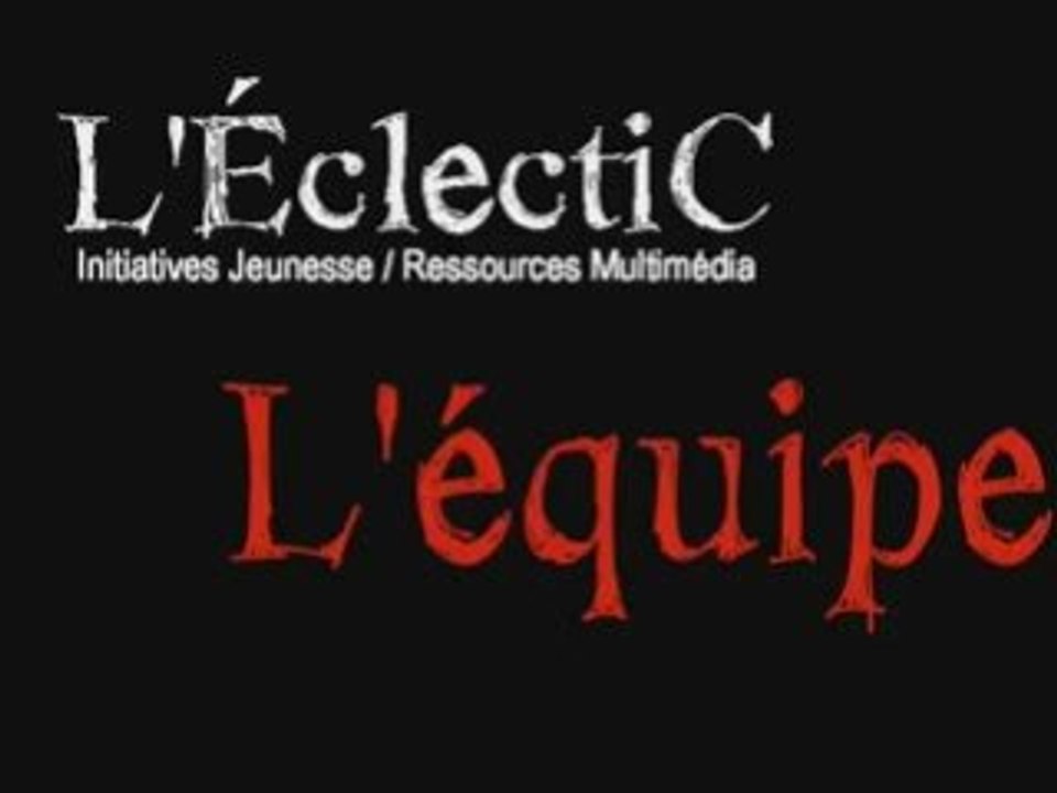 Chapitre 1 : L'équipe