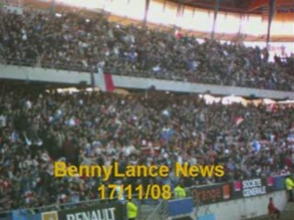 BennyLance News 17/11/08 -Benny au rugby