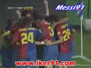 HUELVA - FC BARCELONE 0-1 BUT DE MESSI