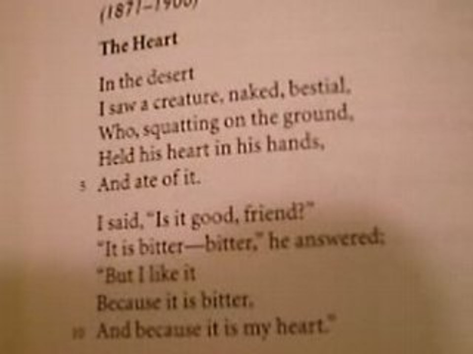 The Heart by Stephen Crane