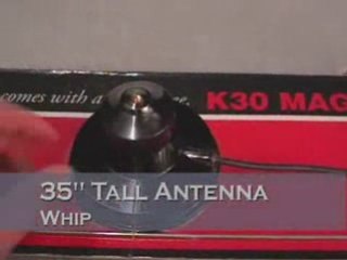 35" K40 Magnet Mount CB Antenna