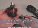 K40 CB Antenna Magnet Mount 58